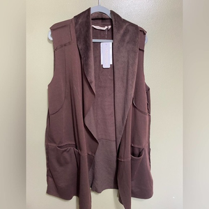 Soft Surroundings‎ Long Vest, Size 1X, NWT